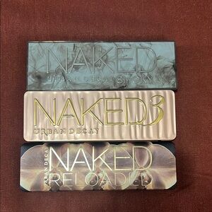 3 Urban Decay Naked Eyeshadow Palette Sets